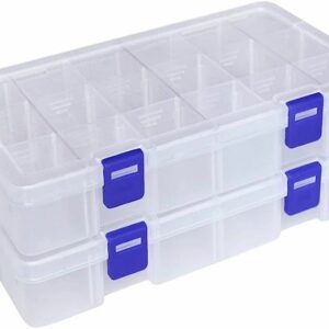 Plastic Storage Boxes with Removable Dividers