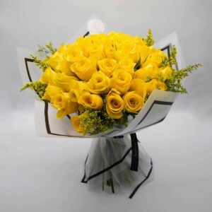 Yellow Roses (Variety: Gold Strike)